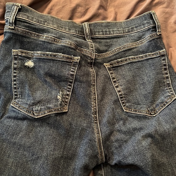 Gap High Rise True Skinny Ripped Jeans - Picture 5 of 5